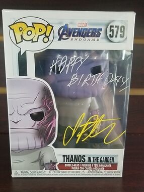 Funko Thanos Pop! Signed by Stan Lee